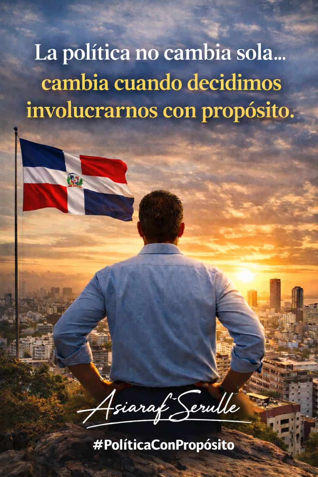 LA POLÍTICA NO VA A CAMBIAR SOLA