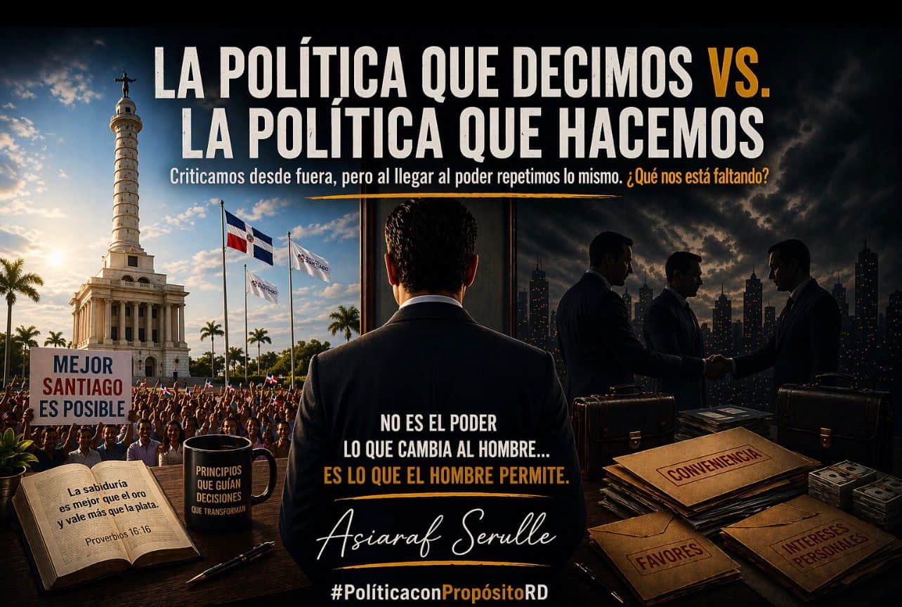 La política que decimos vs. la política que hacemos
