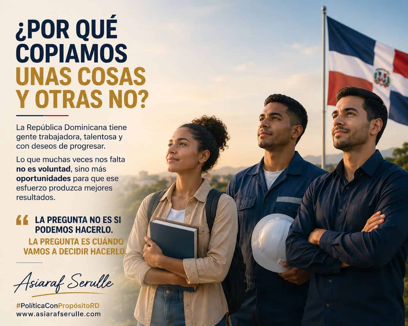 ¿Por qué copiamos unas cosas y otras no?